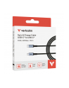 Kabel Verbatim USB-C(M) - USB-C(M) 1,2m, 100W, PD, czarny - nr 7