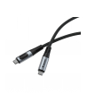 Kabel Verbatim USB-C(M) - USB-C(M) z wyświetlaczem, 1,2m, 100W, PD, czarny - nr 3
