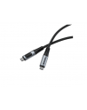 Kabel Verbatim USB-C(M) - USB-C(M) z wyświetlaczem, 1,2m, 240W, PD, czarny - nr 15