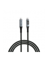 Kabel Verbatim USB-C(M) - USB-C(M) z wyświetlaczem, 1,2m, 240W, PD, czarny - nr 2