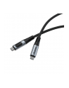 Kabel Verbatim USB-C(M) - USB-C(M) z wyświetlaczem, 1,2m, 240W, PD, czarny - nr 4