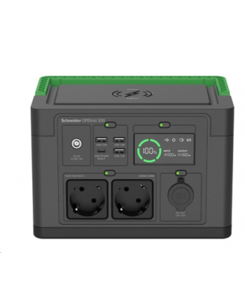 APC Schneider OffGrid Portable Power Station 330 332Wh Lithium-ion 2 Schuko Sinewave