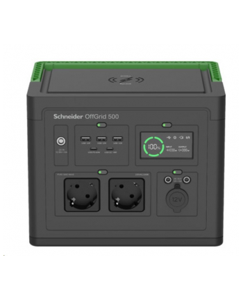 APC Schneider OffGrid Portable Power Station 500 517Wh Lithium-ion 2 Schuko Sinewave