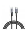 Kabel Verbatim USB-C(M) - USB-C(M) 1,2m, 100W, PD, czarny - nr 1