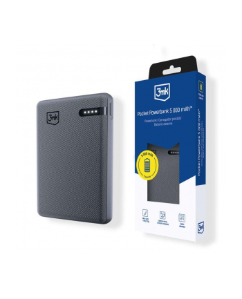 3mk pczerwonyection Powerbank 3mk Pocket Powerbank 5000mAhh nr 2