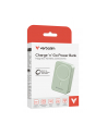 Powerbank Verbatim Charge 'n' Go Essentials Magnetic Wireless 20000mAh USB-C PD 3.0 Green - nr 14