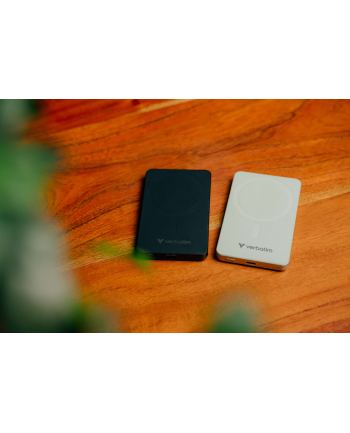 Powerbank Verbatim Charge 'n' Go Essentials Magnetic Wireless 5000mAh USB-C PD 3.0 Black nr 1
