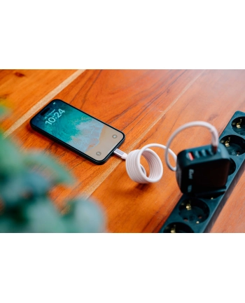 Kabel Verbatim USB-C(M) - USB-C(M) 1,2m, 100W, PD, niebieski
