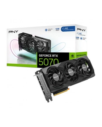 pny Karta graficzna GeForce RTX5070 OC 3F 12GB 192-bit 672GB/s