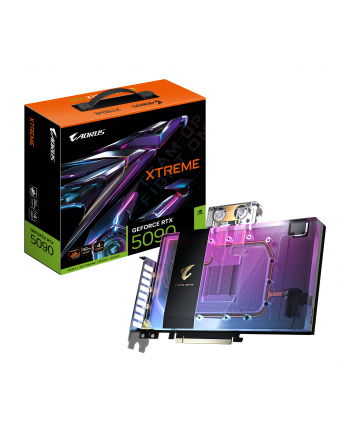 Karta VGA Gigabyte AORUS GeForce RTX 5090 XTREME WATERFORCE WB 32G 32GB GDDR7 512bit HDMI+3xDP PCIe5.0