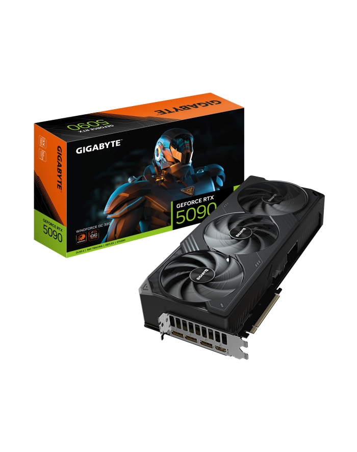 Karta VGA Gigabyte GeForce RTX 5090 WINDFORCE OC 32G 32GB GDDR7 512bit HDMi+3xDP PCIe5.0 główny