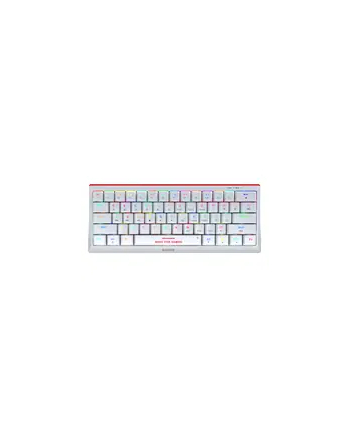 Klawiatura przewodowa Marvo Hecate 61R WH TKL 60% Mechaniczna Gaming RGB