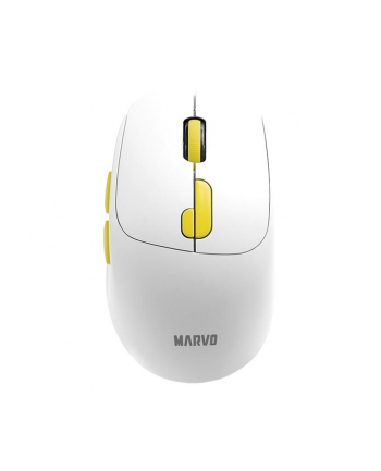 Mysz bezprzewodowa Marvo M809W WH BT 5.2 + 2.4GHz White