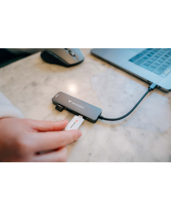  Hub USB Verbatim Multi Port Essentials USB-C PD, USB-A 3.0, USB-A 2.0, HDMI nr 1