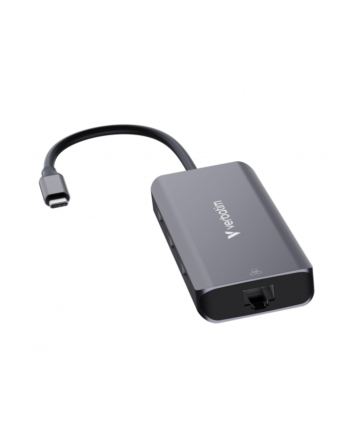  Hub USB Verbatim Multi Port Essentials USB-C PD, 3xUSB-A 3.0, HDMI, RJ-45 główny