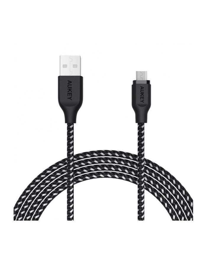  Kabel USB Aukey CB-AM2 USB-A - microUSB 2.0, QC 12W, 2m główny