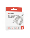 Kabel Verbatim USB-C(M) - USB-C(M) 1,2m, 60W, PD, szary - nr 15