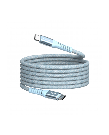 Kabel Verbatim USB-C(M) - USB-C(M) 1,2m, 60W, PD, niebieski