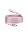 Kabel Verbatim USB-C(M) - USB-C(M) 1,2m, 100W, PD, różowy - nr 10