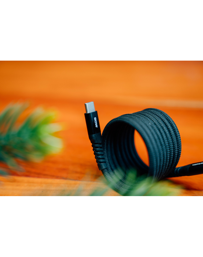 Kabel Verbatim USB-C(M) - USB-C(M) 1,2m, 60W, PD, czarny główny