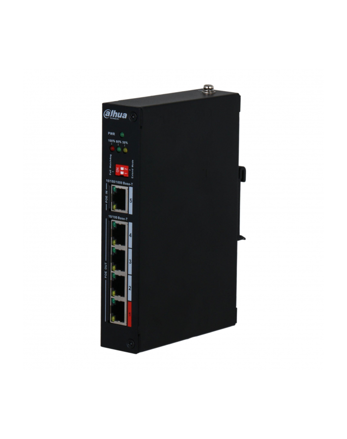 Przedłużacz/Extender PoE Dahua PFT1500 802.3af/at/bt 4x10/100Mbps 1xGbE główny