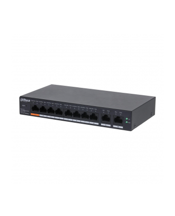 Switch zarządzalny Dahua CS4010-8ET-60 8x10/100Mbps 2x1GbE uplink PoE 60W