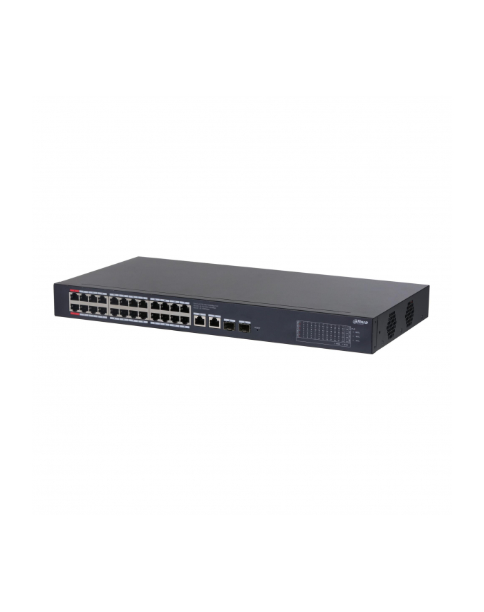 Switch zarządzalny Dahua CS4228-24GT-240 24x1GbE 2x1GbE uplink 2xSFP uplink PoE 240W główny