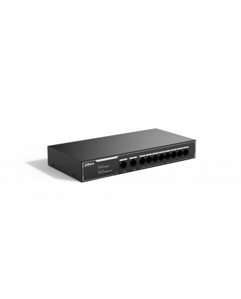 Switch niezarządzalny Dahua SG1010LP 2x1GbE Uplink 8x1GbE PoE nr 2