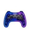 Gamepad Marvo GHOST 40, bezprzewodowy, LED,  17 przycisków, przezroczysty - nr 2