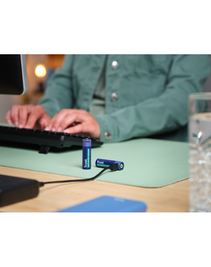 Baterie AA Trust USB-C RECHARGEABLE BATTERIES 2P główny