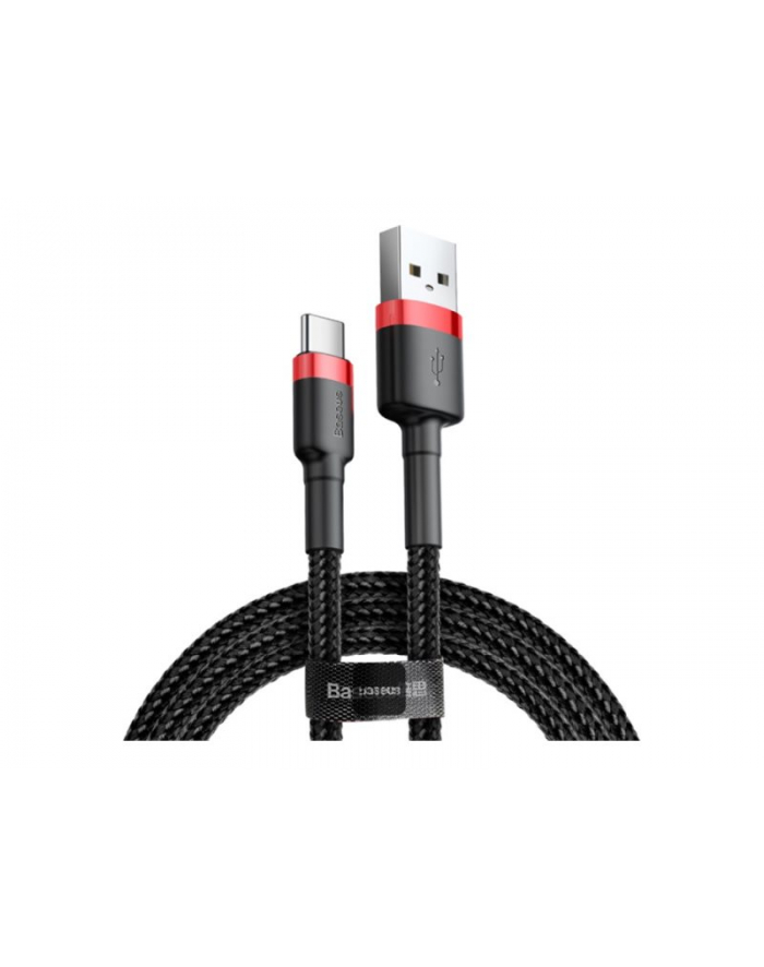 BASEUS KABEL USB DO USB-C CAFULE 2M(CZERWONO-CZARN główny