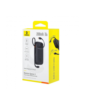 BASEUS POWERBANK QPOW2 20000MAH 30W (CZARNY) nr 2