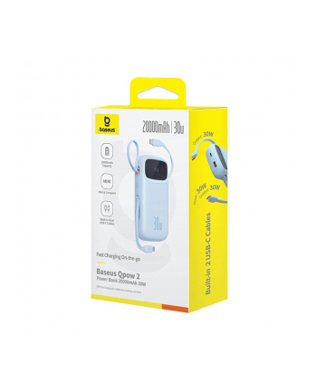 BASEUS POWERBANK QPOW2 20000MAH 30W (NIEBIESKI) nr 2