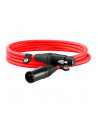 RODE XLR3M-R kabel audio 3 m XLR Czerwony - nr 2
