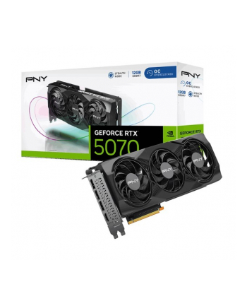 pny Karta graficzna GeForce RTX5070 OC 3F 12GB 192-bit 672GB/s