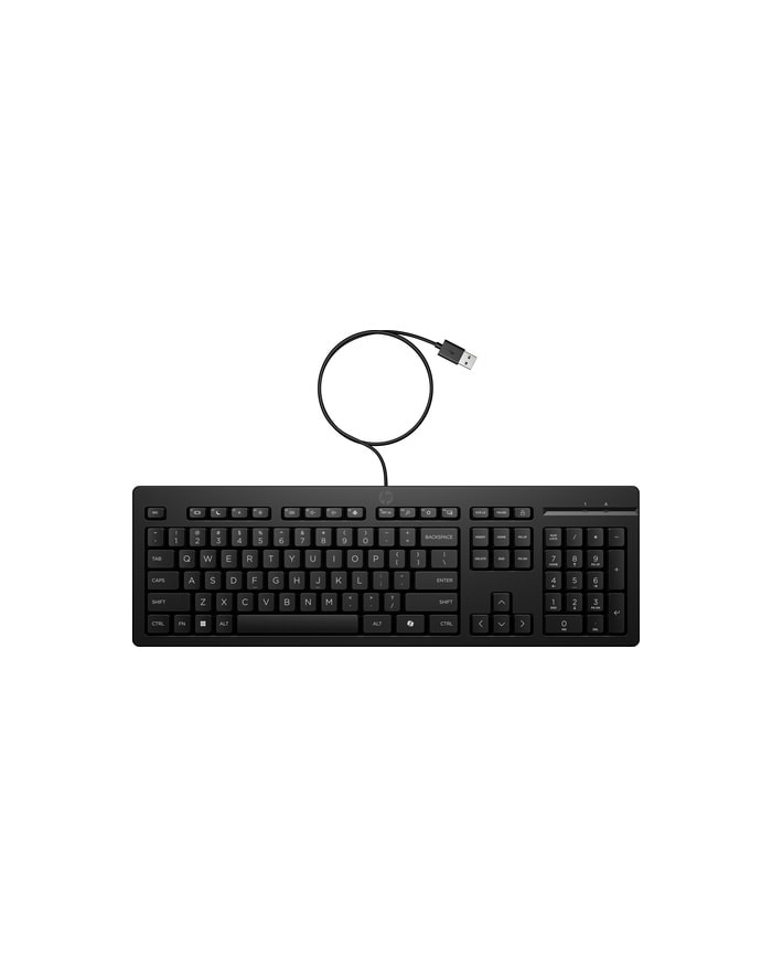 hp inc. Klawiatura 125 G2 USB przewodowa AY2Y7AA#ABB główny