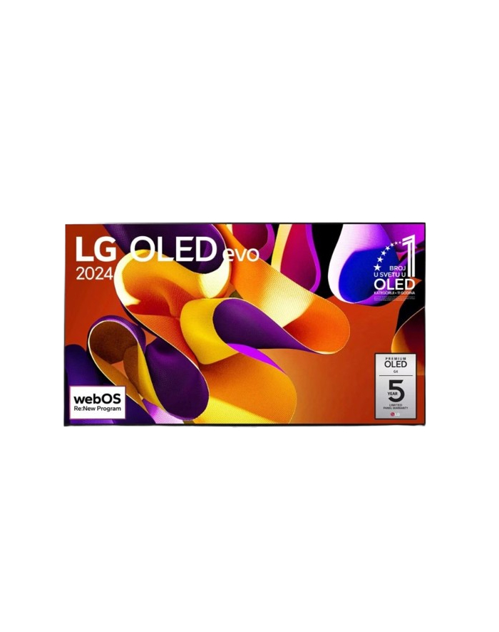 Telewizor LG OLED77G42LWl OLED 77' 4K Ultra HD 120Hz WebOS Dolby Atmos Szary główny
