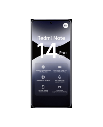 Smartfon Xiaomi Redmi Note 14 Pro+ 5G 8/256GB Midnight Black