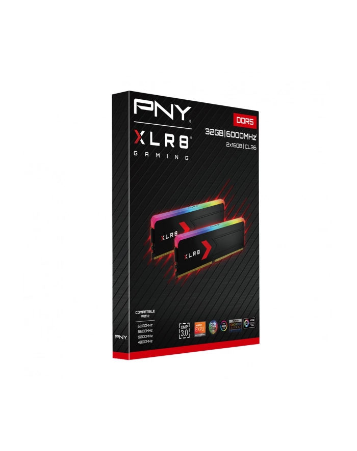 pny Pamięć DDR5 32GB 6000 C36 2x16 MD32GK2D5600036XRGB główny