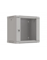 Landberg Szafa instalacyjna Rack wisząca 19'' 9U 540x350 szara Drzwi przeszklone Lanberg (flat pack) - nr 12