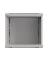Landberg Szafa instalacyjna Rack wisząca 19'' 9U 540x350 szara Drzwi przeszklone Lanberg (flat pack) - nr 2