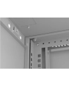 Landberg Szafa instalacyjna Rack wisząca 19'' 9U 540x350 szara Drzwi przeszklone Lanberg (flat pack) - nr 4