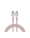 Kabel Verbatim USB-C(M) - USB-C(M) 1,2m, 60W, PD, różowy - nr 11