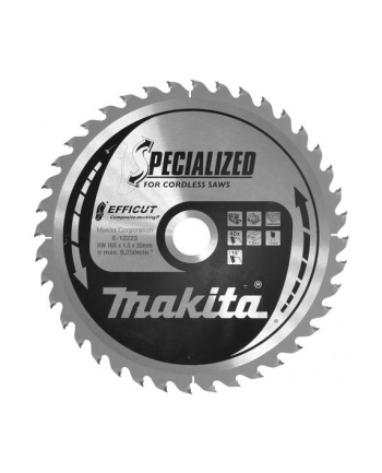 Makita EFFICUT Saegeb.165x20x40Z