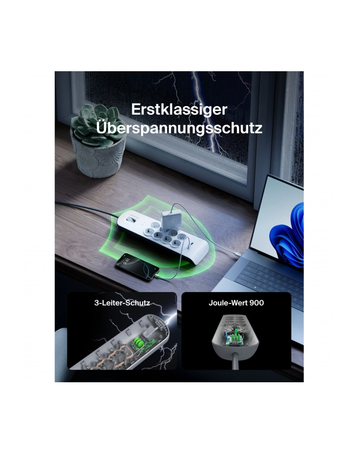 Belkin listwa zasilajaca 8-fach 2 Meter kabel  BSV804vf2M-V2 główny