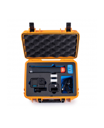 b'amp;w international B'amp;W action.case PP.41 orange  dla GoPro Hero 9-13