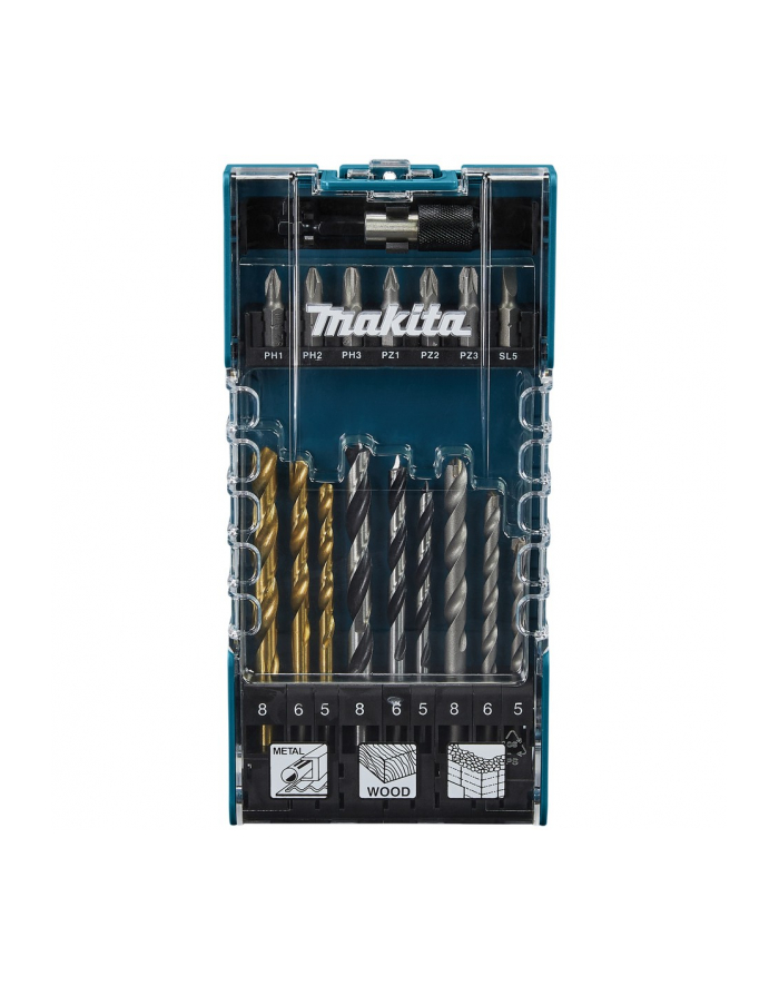Makita Bohrer- Bit-Set 17-tlg. główny