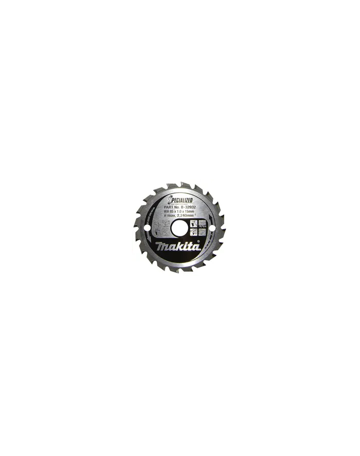 Makita SPECIALIZED Saegeblatt 85x15x20Z główny