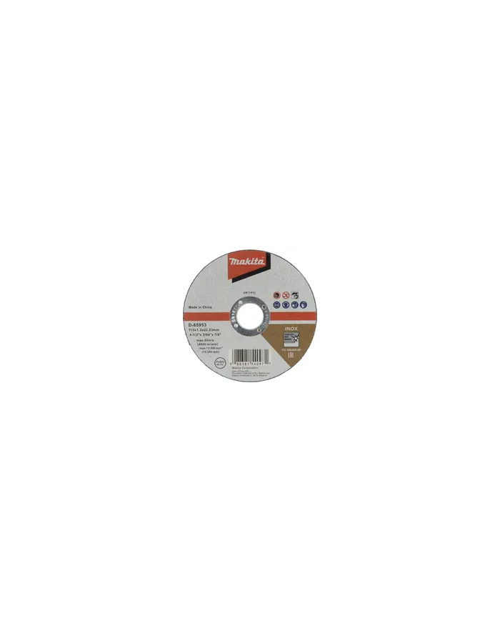 Makita Trennscheibe 115x1,2mm INOX główny
