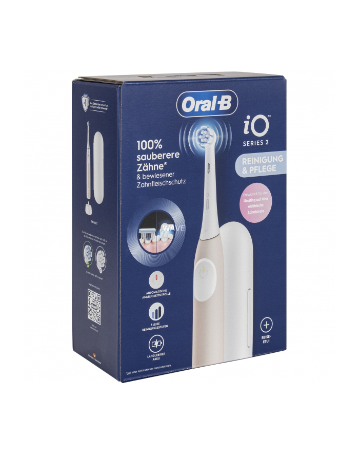 Oral-B iO Series 2 Calm pink z etui podroznym główny